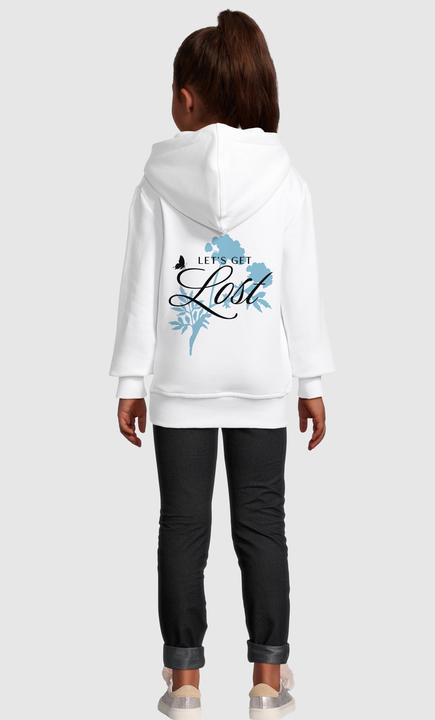 Immagine prodotto Mister Tee MisterTee Lost Flowers - Felpa con cappuccio Basic per bambini - 175401 (122, 128)
