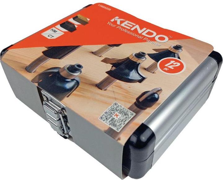 Produktbild Kendo Fräserset für Oberfräsen 12-teilig