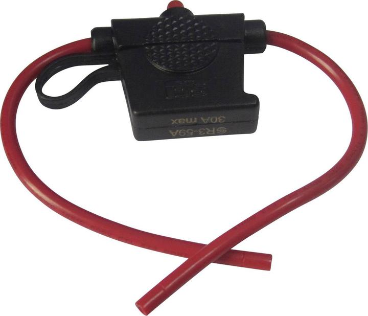 Tru Components 1587492 TC-R3-59A Vehicle fuse holder with status indicator Suitable (30 A)