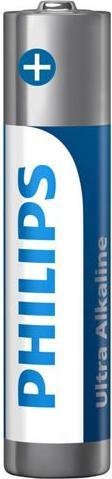 Produktbild Philips Ultra Alkalibatterie AAA Lr03 4 Einheit (4 Stk., AAA)