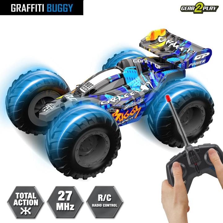 Actual product image Gear2play véhicule Radiocommandé RC Buggy Graffiti Buggy