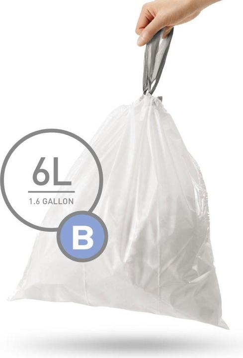 Actual product image Simplehuman Garbage bag (30 x, 6 l)