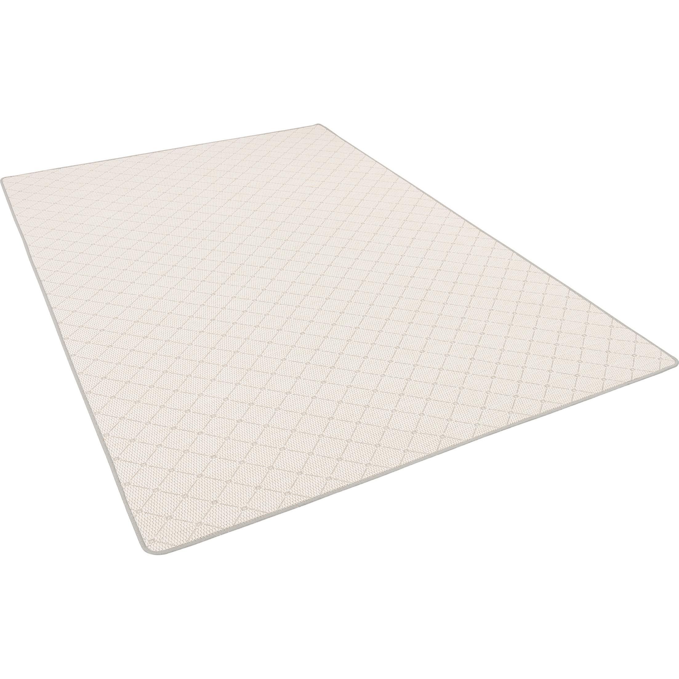 Snapstyle, Teppich, In & Outdoor Teppich Flachgewebe Oslo Karo Modern (133 x 133 cm)