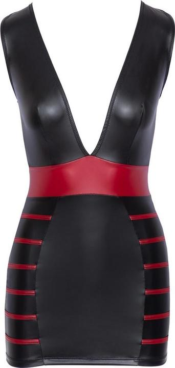 Productafbeelding Cottelli Collection Jurk zwart/rood S (S)