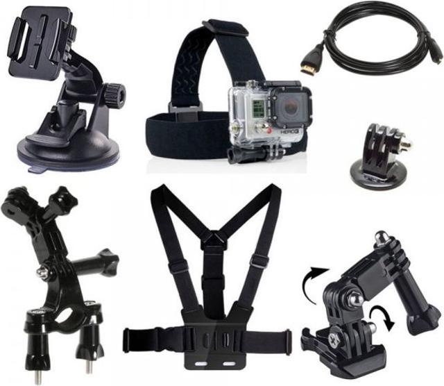 Produktbild MU Classic 7in1 Kamera Zubehör Kit für GoPro