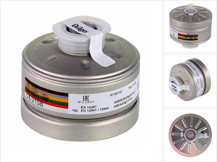Produktbild Dräger Kombinationsfilter (Atemschutzmaske Ersatzfilter)