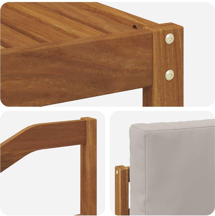Produktbild vidaXL Outdoor-Sofa