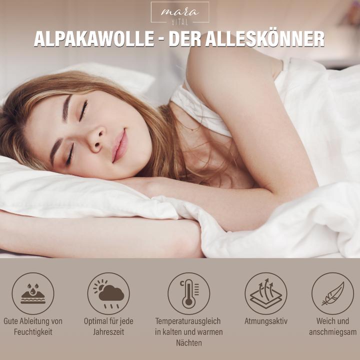 Produktbild Mara Vital Alpaka Duvet (1008 g, 135 x 200 cm)