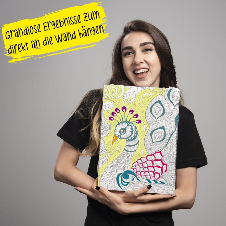 Actual product image Online Leinwad set