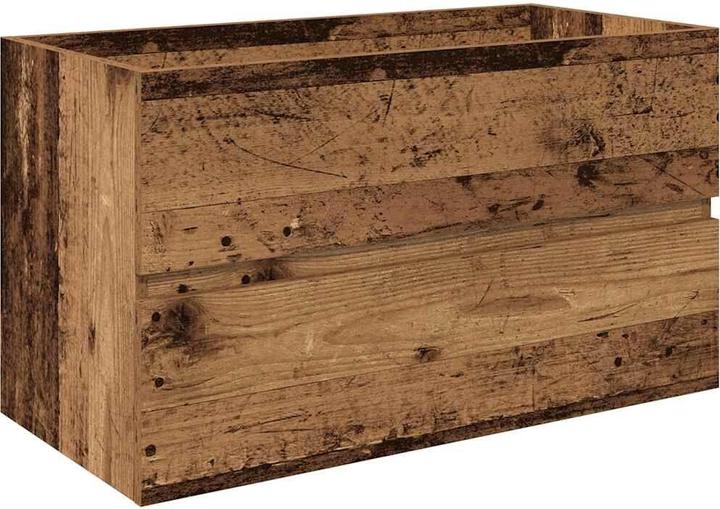 Produktbild vidaXL Waschbeckenunterschrank mit Einbaubecken und Wasserhahn Bad Waschtisch