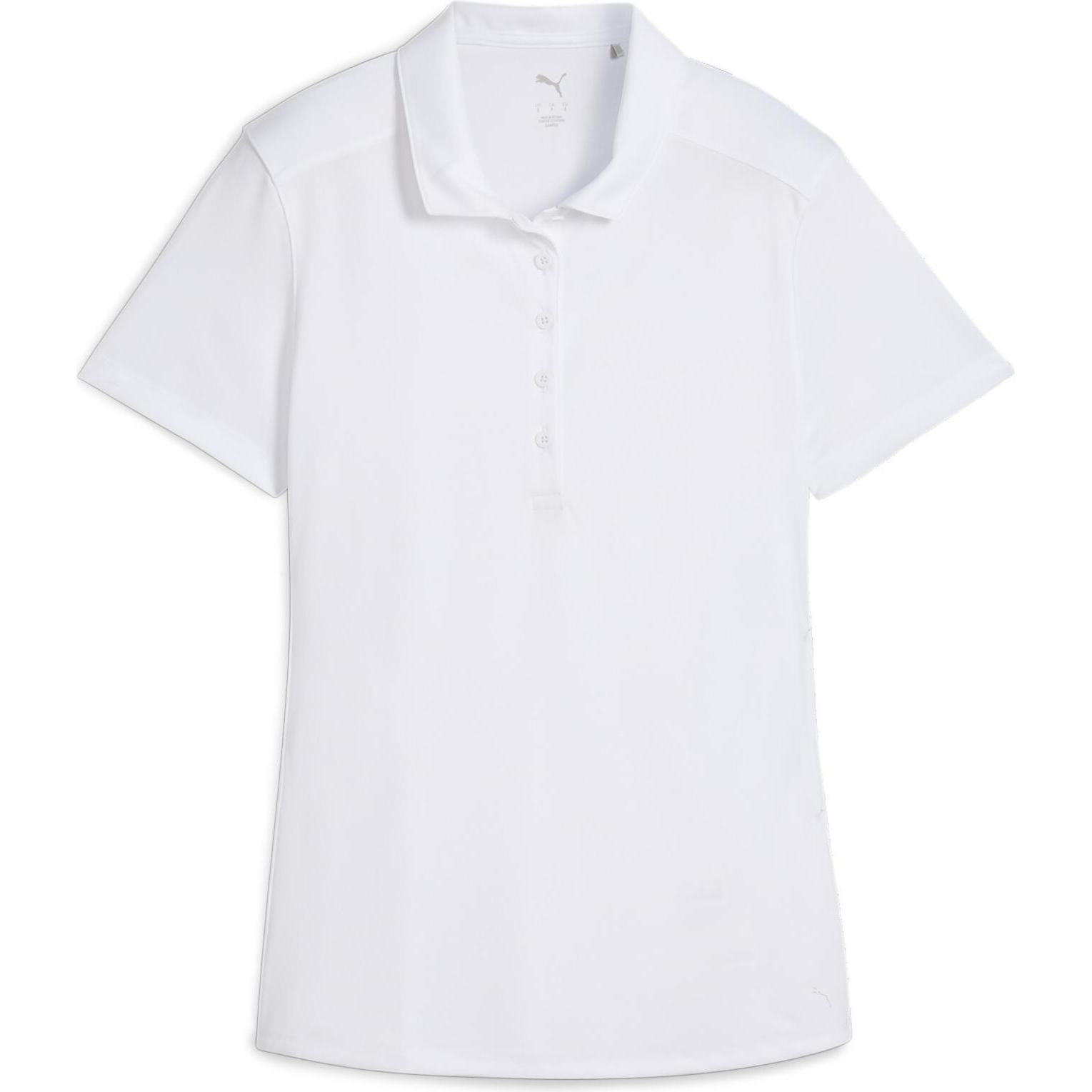 Puma, Herren, Shirt, W Pure 2.0 SS Polo, Weiss, (L)