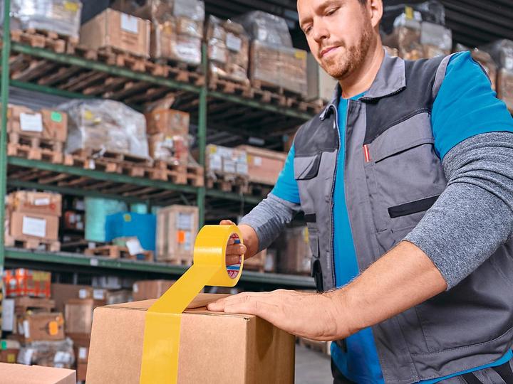 Produktbild tesa tesapack Packband SECURE & STRONG mit Siegel-Effekt (50 mm)