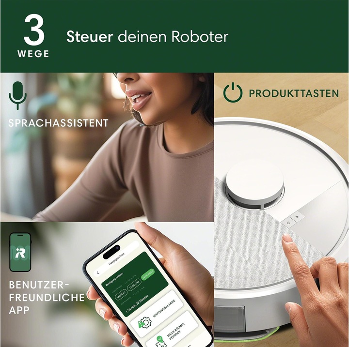 Immagine prodotto iRobot Roomba 105 Combo (Robot aspirapolvere)