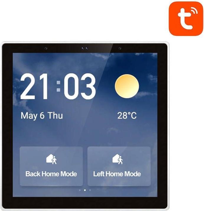 Actual product image Avatto Smart Control Panel T6E Wi-Fi Ble Zigbee Tuya