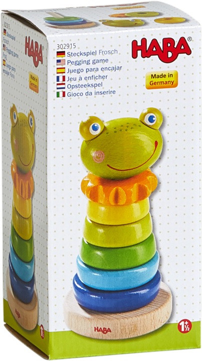 Actual product image Haba Pegging game
