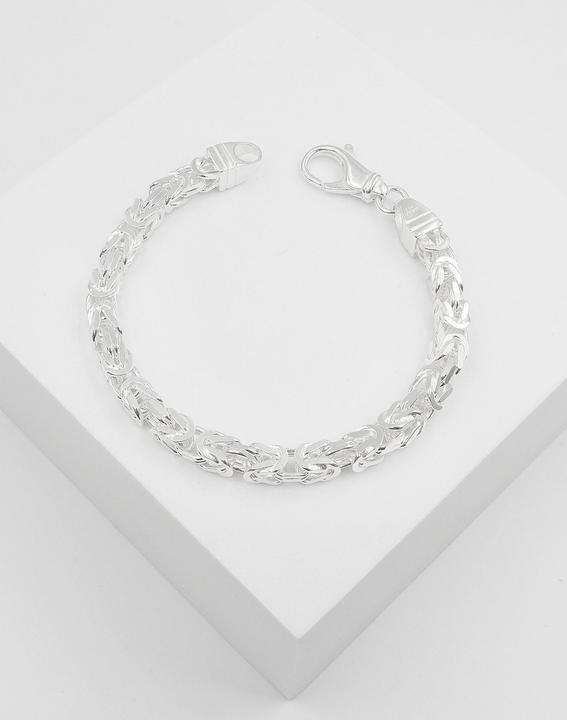 Immagine prodotto Muau Catena del Re (19 cm, Argento)