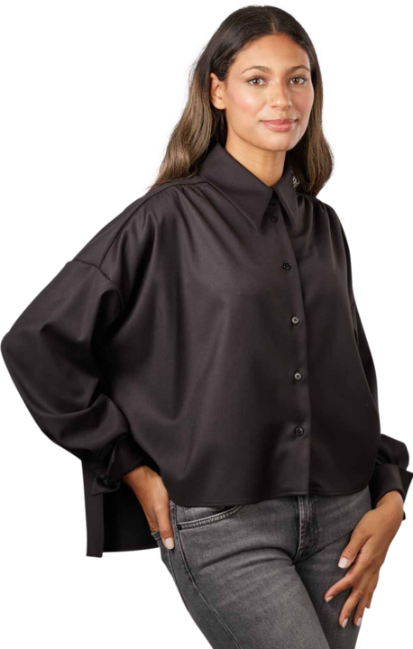Immagine prodotto Drykorn Oversized Flanna Blouse Long Sleeve Black (XS)