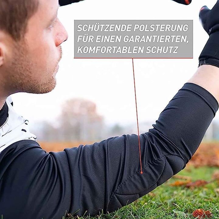 Produktbild Catch & Keep Trikot Protection Torwarttrikot Gr. XL Weiss-Schwarz Fussball Torwart Shirt Oberteil (XL)