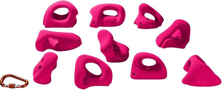 Actual product image Entre Prises Climbing holds Essential Jugs XL formerly Grab It II (fluo pink)