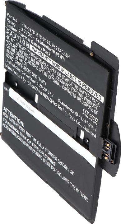 Image du produit XCell Akku passend für Apple iPad A1315 Akku, 616-0478 Akku, 969TA028H, 616-0448 iPad A1337, A1219