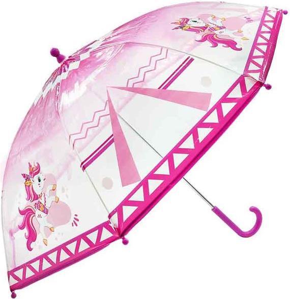 Actual product image BB Klostermannn Children's umbrella Indian horse transparent