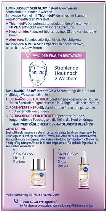 Actual product image NIVEA Skin Glow (15 ml)