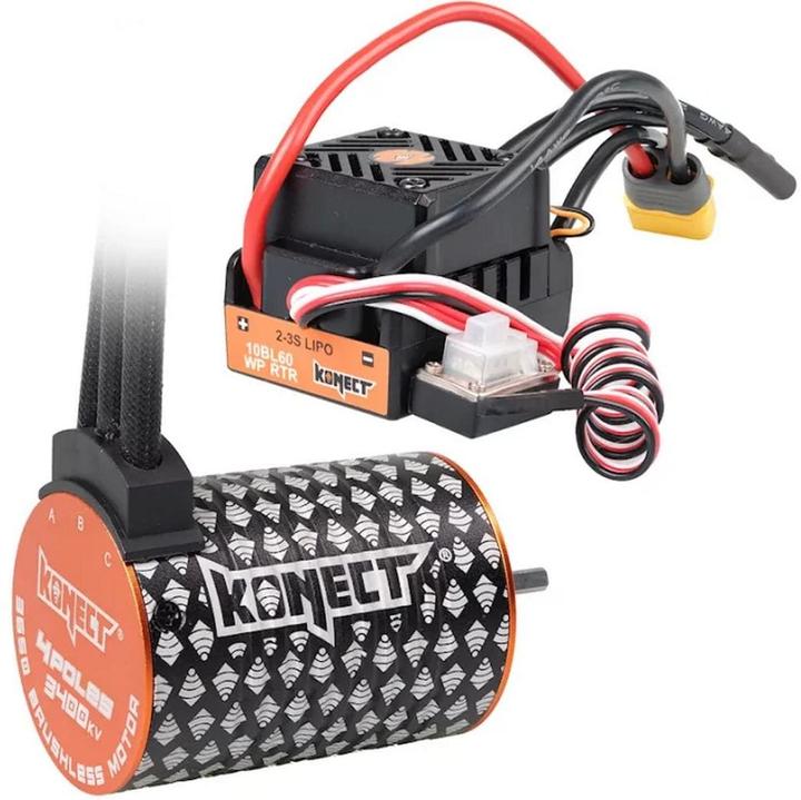 Produktbild Konect Brushless-Antriebsset 3400Kv 60Amp WP Motor 4P 3650SL