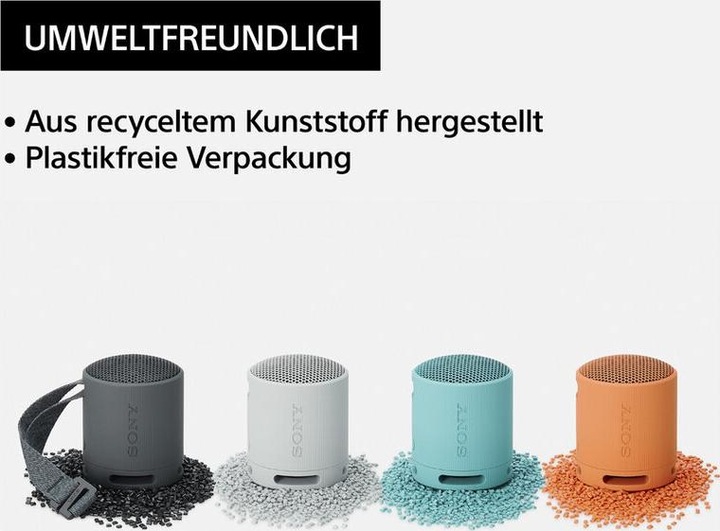 Produktbild Sony SRS-XB100 (16 h, Akkubetrieb)