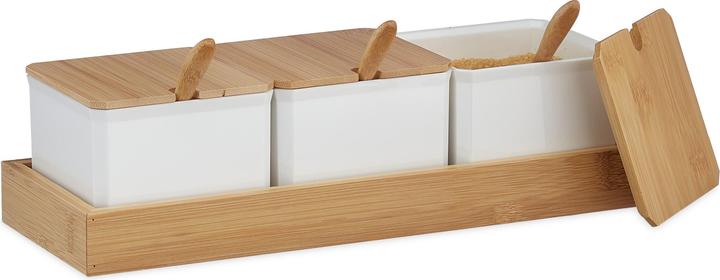 Actual product image Relaxdays Spice container set (0.40 l)