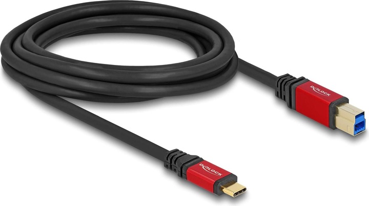 Produktbild Delock USB 5 Gbps Kabel USB Type-C Stecker zu USB Typ-B Stec (3 m, USB 3.2)