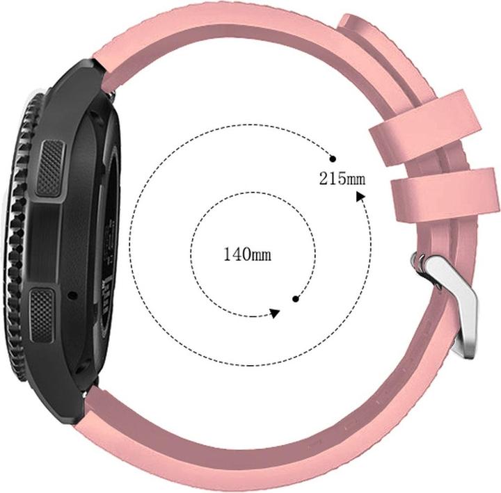 Actual product image Cadorabo Wristband for Samsung Galaxy Gear (22 mm, TPU)
