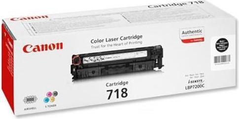 Actual product image Canon TON 2662B017 718 Cartr. 2er-Pa (FC)