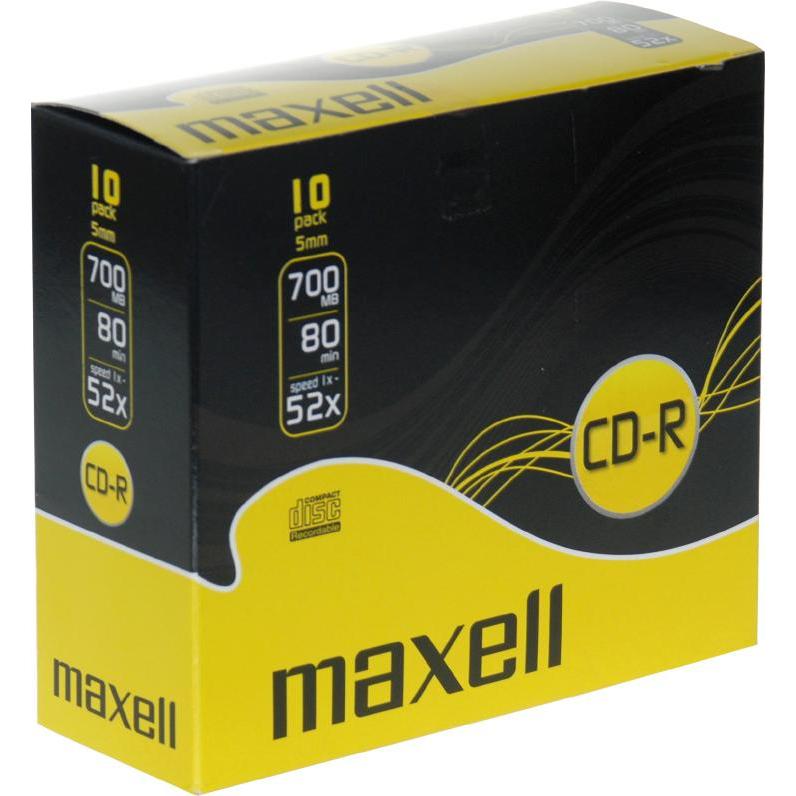 Maxell MAX-CRD19SC (10 x), Optischer Datenträger