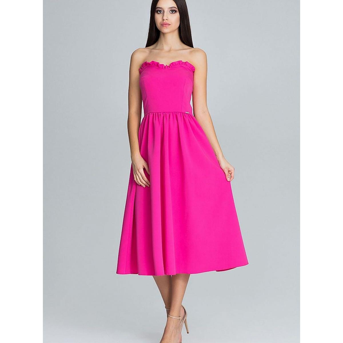 Figl, Damen, Kleider, Abendkleid, Rosa, (L)