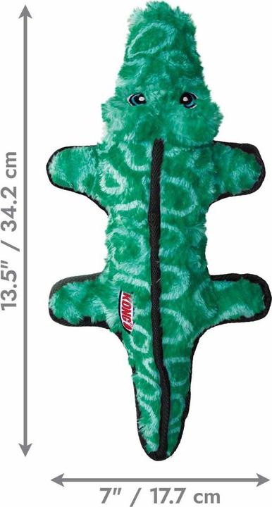 Produktbild KONG Ballistic Alligator (Plüschspielzeug Hund)