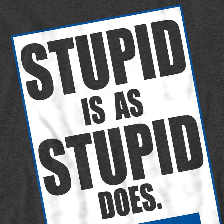 Immagine prodotto Forrest Gump Stupid Is Maglietta Adulto Unisex (XXL)