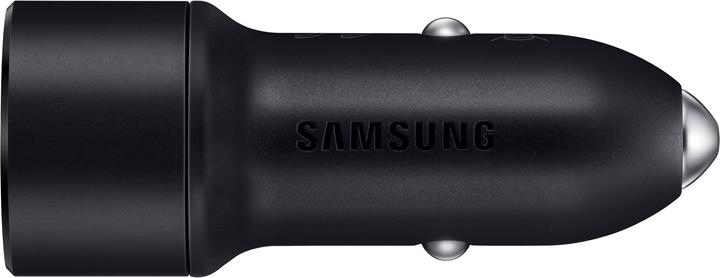 Actual product image Samsung Dual car quick charger 2x 15W incl. 2-in-1 data cable