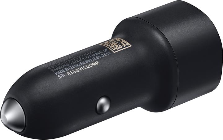 Actual product image Samsung Dual car quick charger 2x 15W incl. 2-in-1 data cable