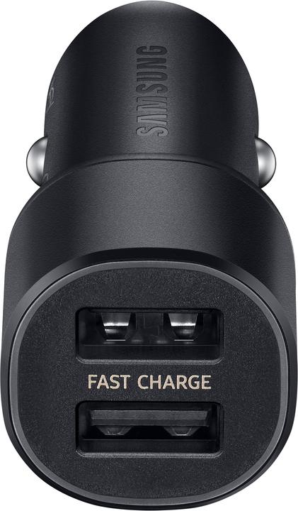 Actual product image Samsung Dual car quick charger 2x 15W incl. 2-in-1 data cable