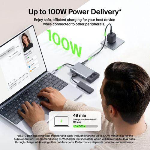 Produktbild Belkin CONNECT 8-IN-1 UCB-C HUB (USB-C, 8 Ports)