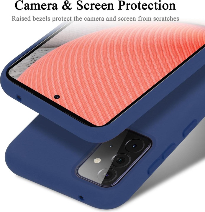 Produktbild Cadorabo TPU Liquid Silicone Case Cover (Samsung Galaxy A72)