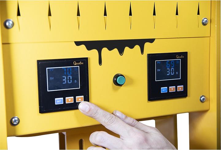 Immagine prodotto Qnubu Rosin Pressa idraulica da 20 tonnellate 7,6 x 25 cm