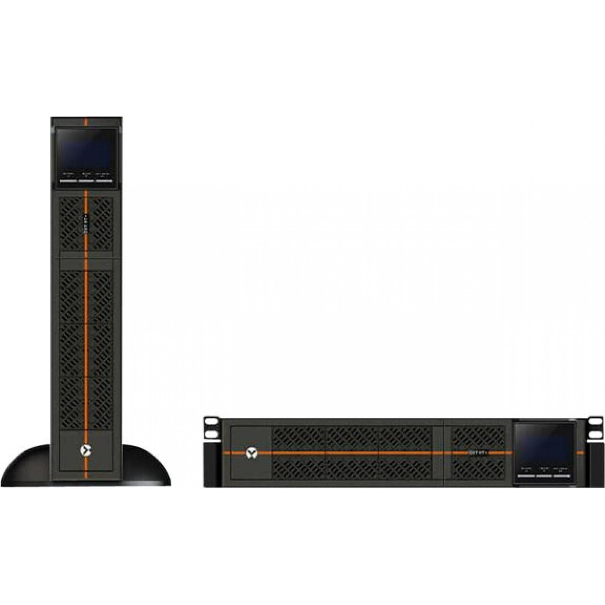 Emerson Liebert GXT RT+ - USV (in Rack montierbar/extern) (1000 VA, 900 W, Online-Doppelwandler USV), USV