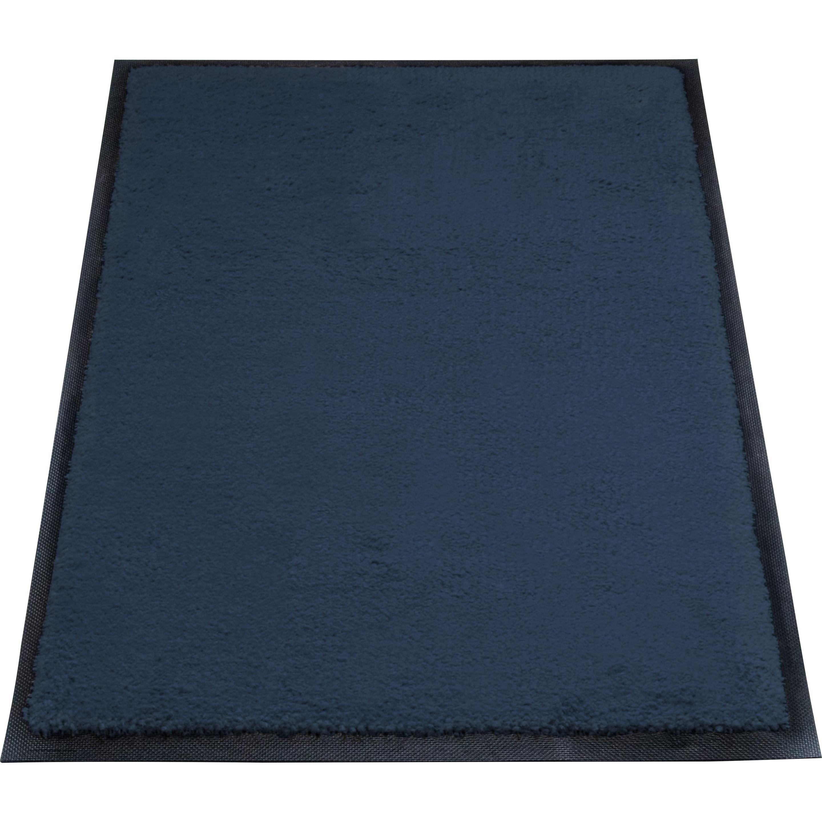 Miltex, Fussmatte, Fussmatte Eazycare Style stahlblau 60,0 x 85,0 cm (60 x 85 cm)