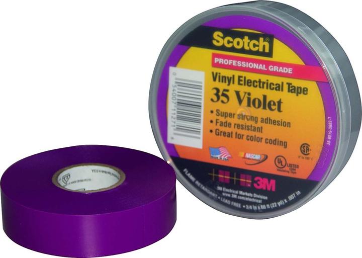 Image du produit 3M Ruban isolant Scotch® 35 Violet (19 mm)