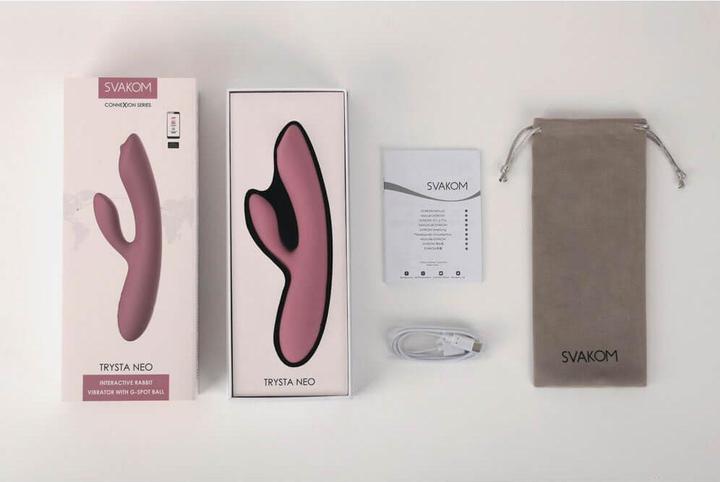 Produktbild Svakom Trysta Neo Rabbit GPunkt Vibrator Rosa