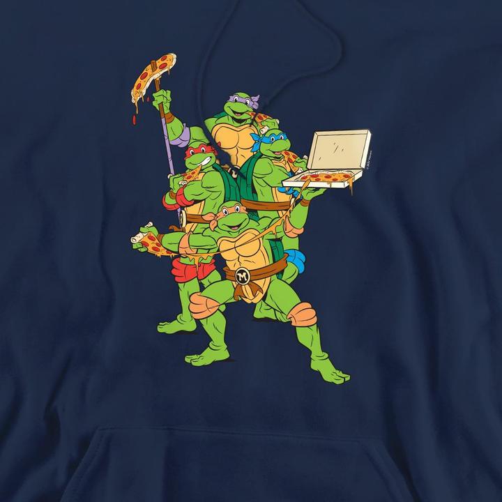 Produktbild Teenage Mutant NT Pizza Party Kapuzenpullover (S)