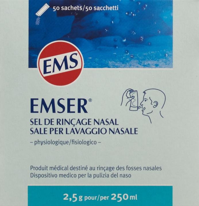Actual product image Emser Nasal rinsing salt (50 Piece)