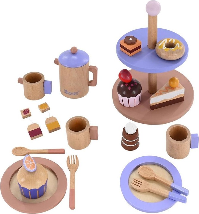 Produktbild Howa Kaffeeservice und Teeset aus Holz für Kinder 4898