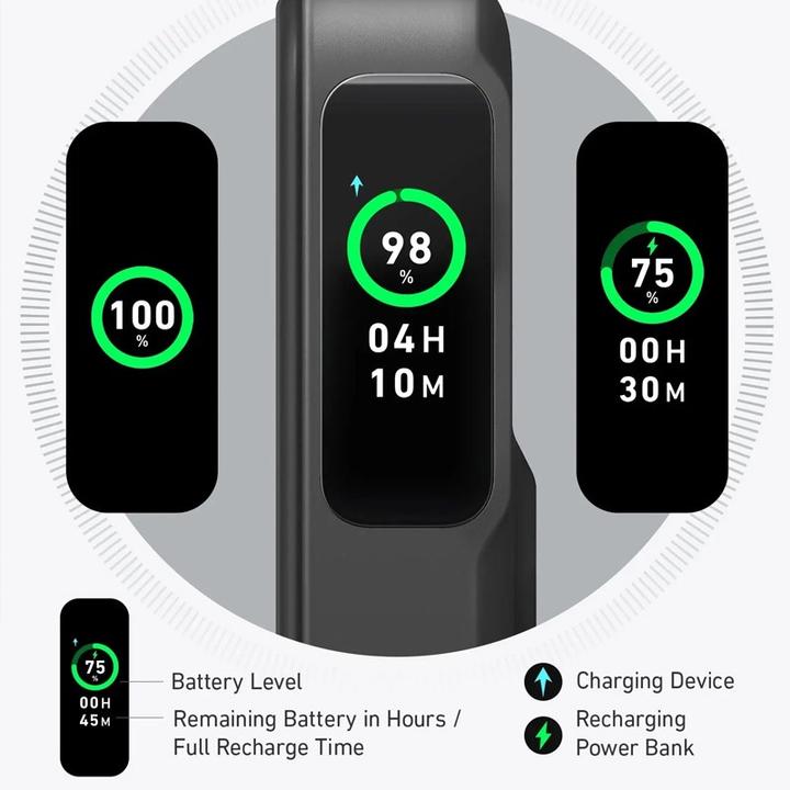 Image du produit Anker A1654 P11 15W, Magsafe Kabellose Powerbank (MagGo), 10000mAh, schwarz (10000 mAh, 15 W)